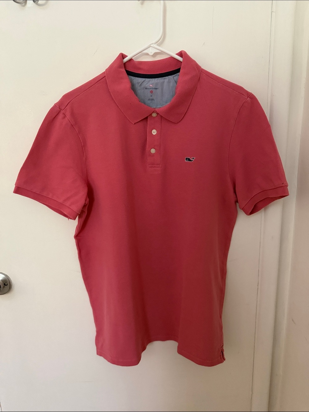 Vineyard Vines Coral Short-Sleeve Polo